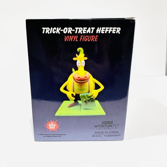 NIB CultureFly Nickelodeon Rocko's Modern Life Trick-or-Treat Heffer Vinyl Fig - Picture 4 of 7